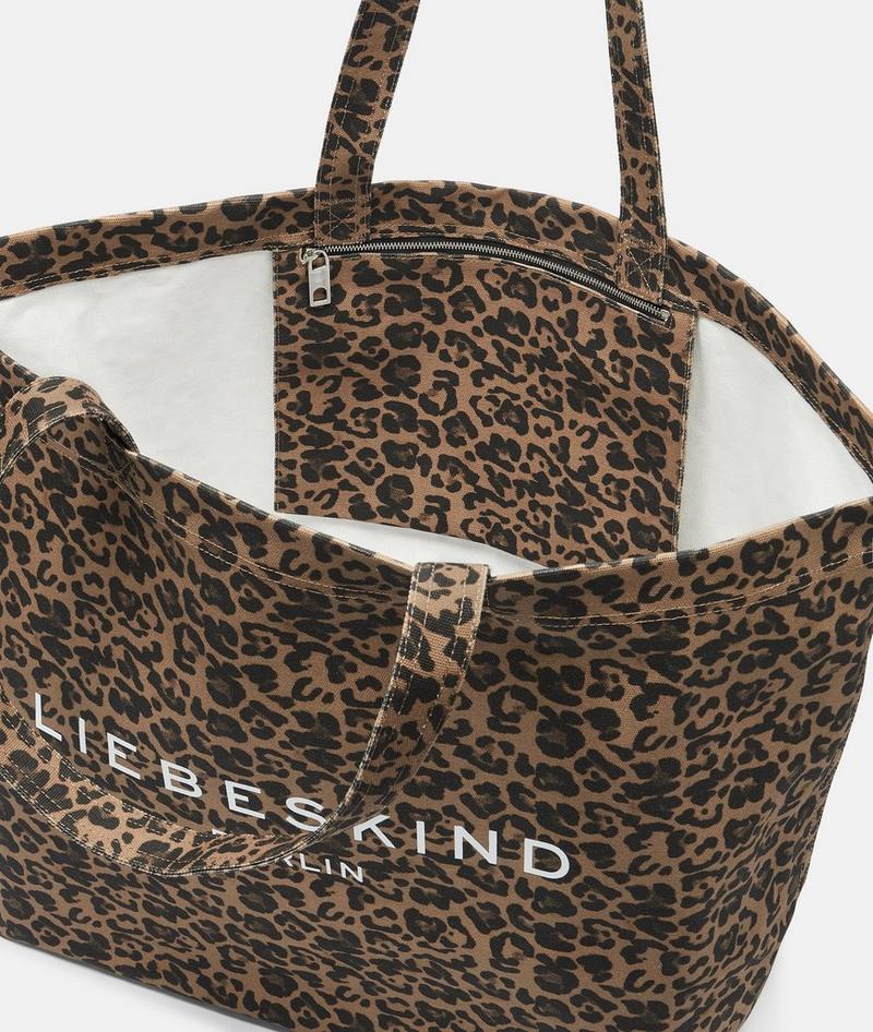 Liebeskind Canvas Shopper Xl - Sandfarben