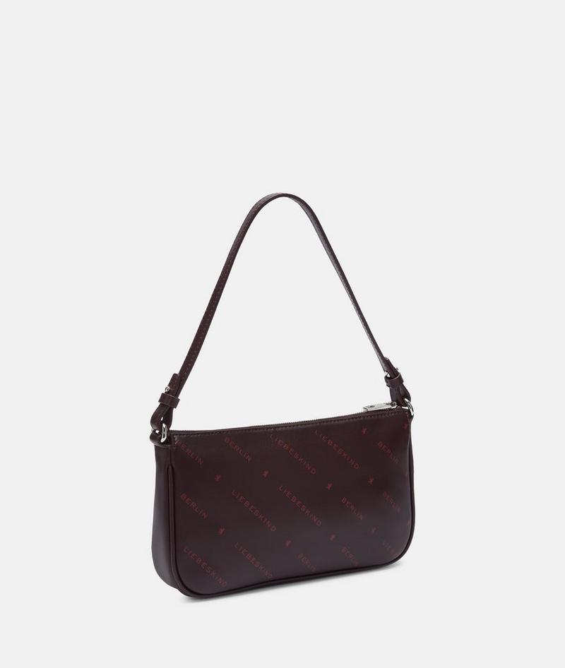 Liebeskind Monogram Crossbody S - Bordeaux