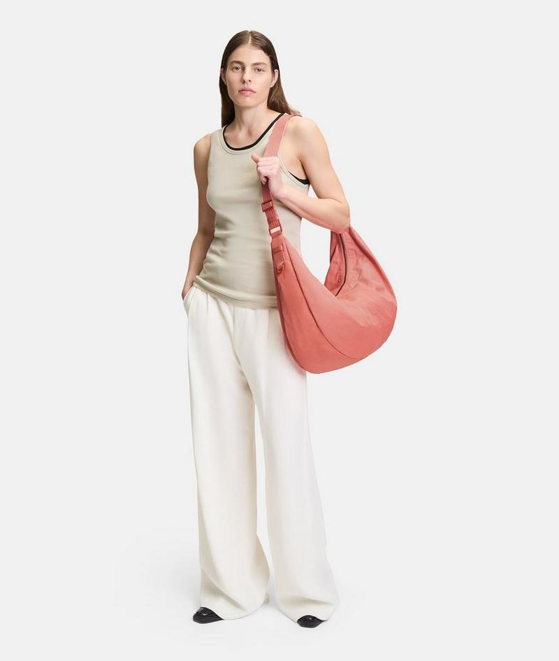Liebeskind Nylon Moon Hobo L - Koralle