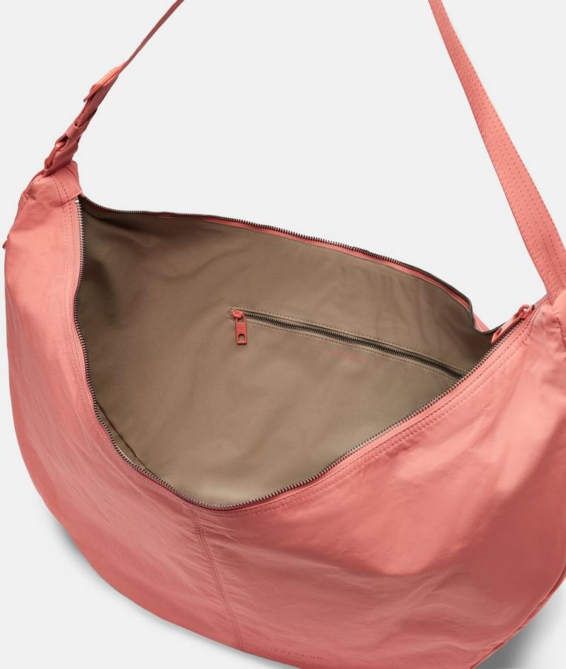 Liebeskind Nylon Moon Hobo L - Koralle