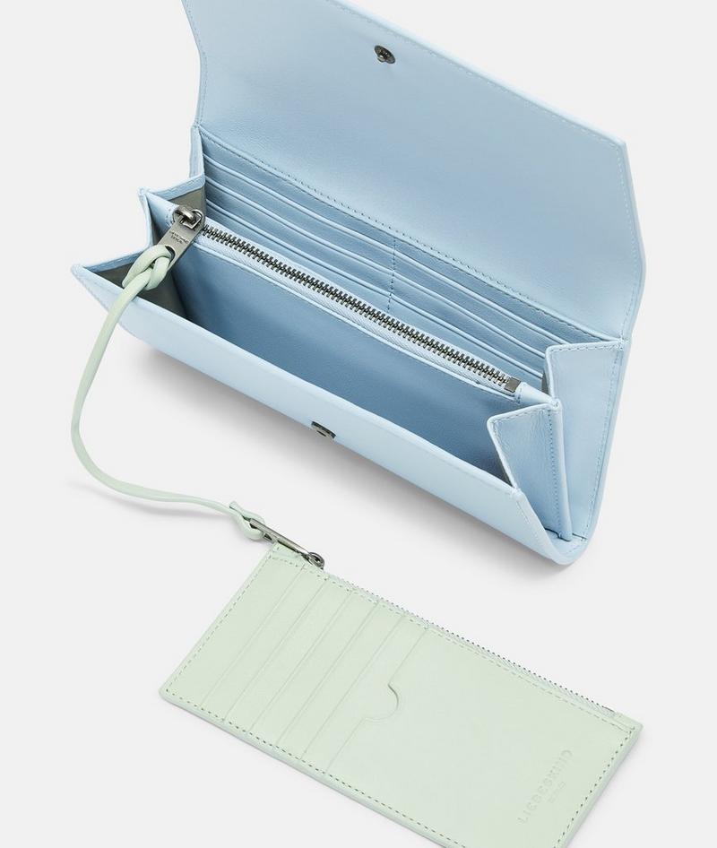 Liebeskind Valentina Geldbörse L - Hellblau