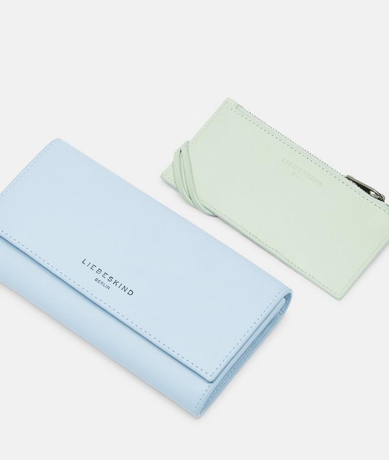 Liebeskind Valentina Geldbörse L - Hellblau
