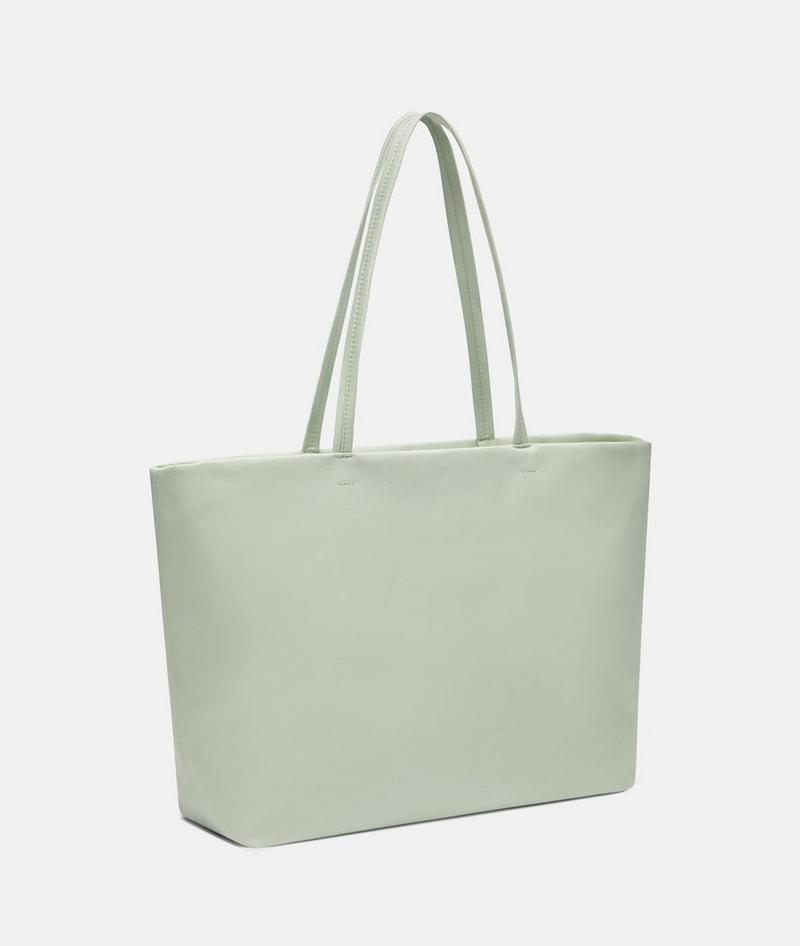 Liebeskind Nylon Hera Shopper L - Salbeigrün