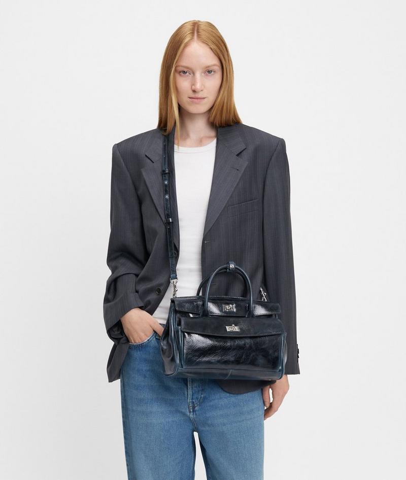 Liebeskind Archive Gloria Ii Satchel M - Navy