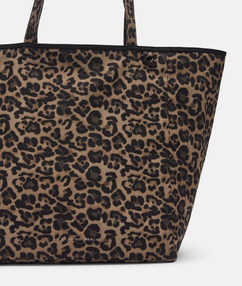 Liebeskind Nylon Suri Shopper L - Sandfarben