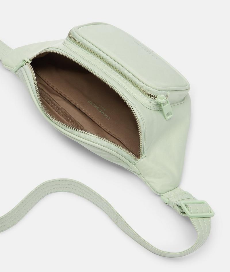 Liebeskind Nylon Lila Belt-bag M - Salbeigrün