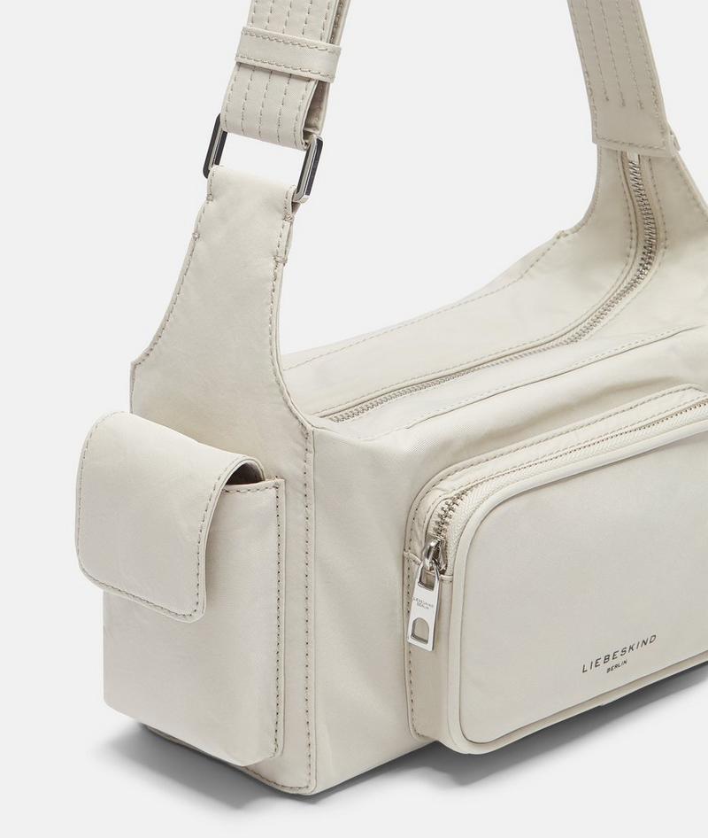 Liebeskind Nylon Lila Crossbody S - Creme