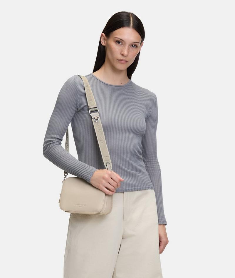 Liebeskind Schultergurt Mit Logo - Creme