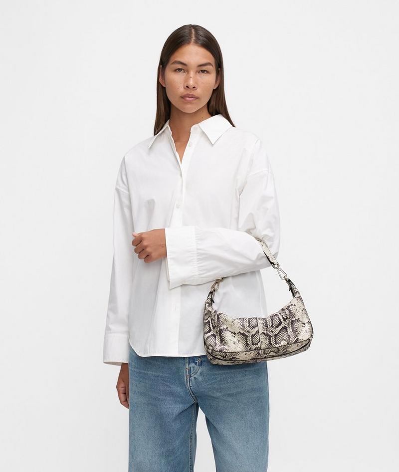 Liebeskind Snake Paris Hobo S - Steingrau