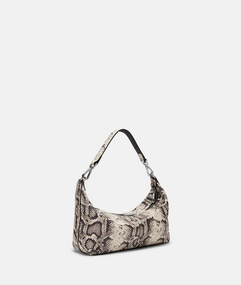 Liebeskind Snake Paris Hobo S - Steingrau