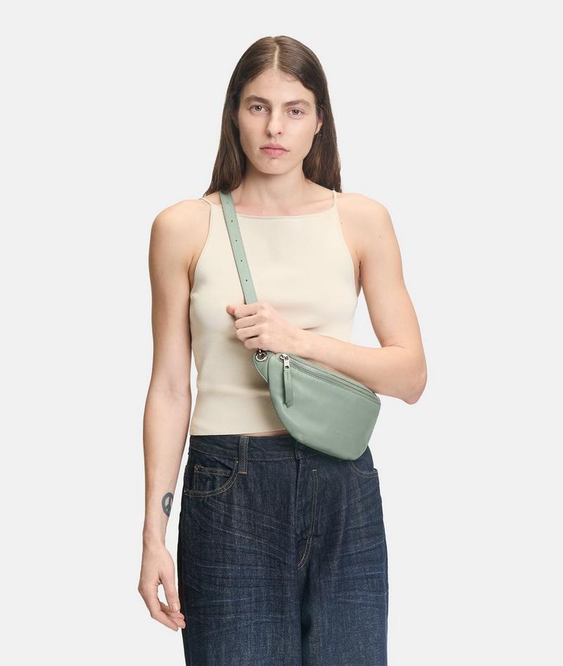 Liebeskind Tavia Belt-bag M - Dunkles Salbeigrün