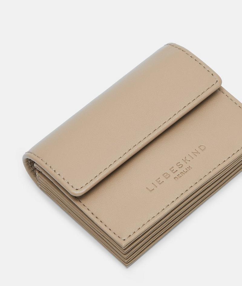 Liebeskind Akkordeon Geldbörse S - Hellbraun