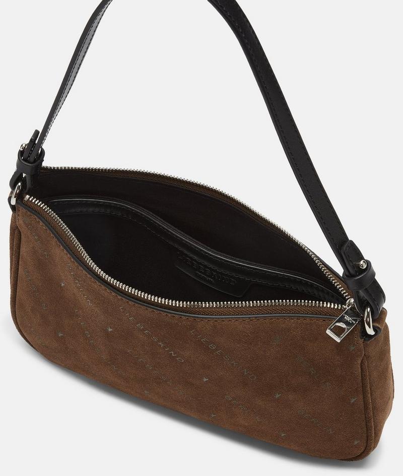 Liebeskind Monogram Crossbody S - Cognac