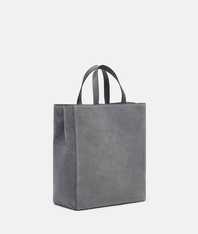 Liebeskind Paper Bag M - Grau Meliert