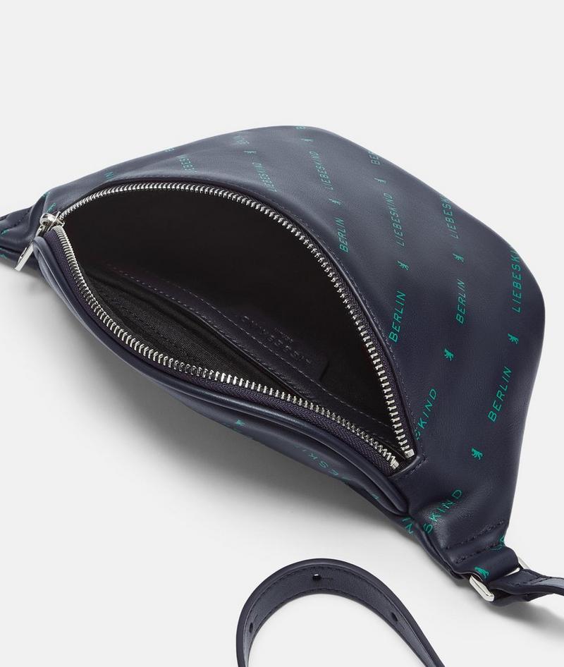 Liebeskind Monogram Belt-bag M - Navy