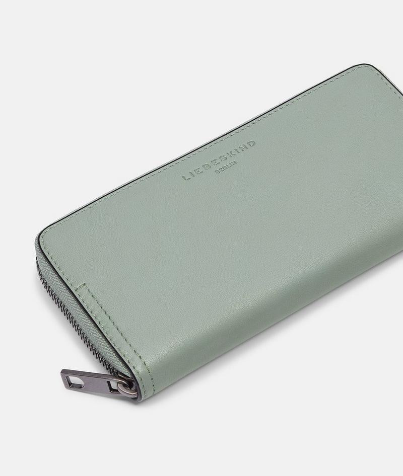 Liebeskind Gigi Geldbörse L - Dunkles Salbeigrün