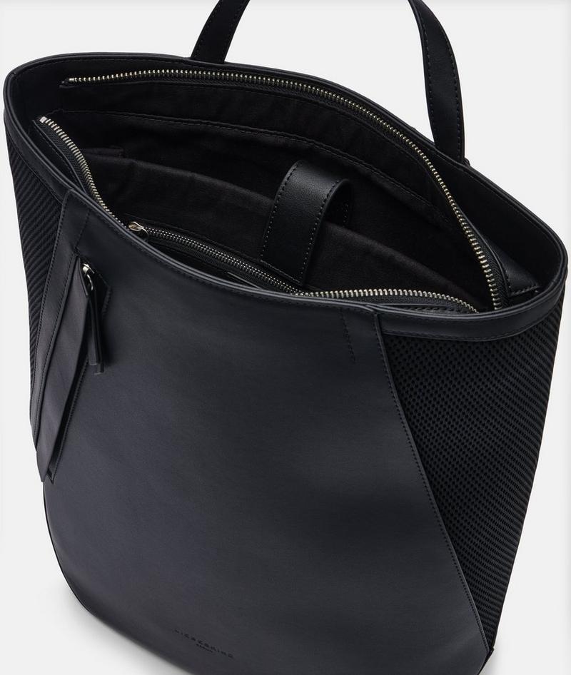 Liebeskind Oval Backpack L - Schwarz