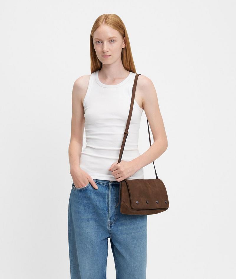 Liebeskind Rive Crossbody S - Cognac