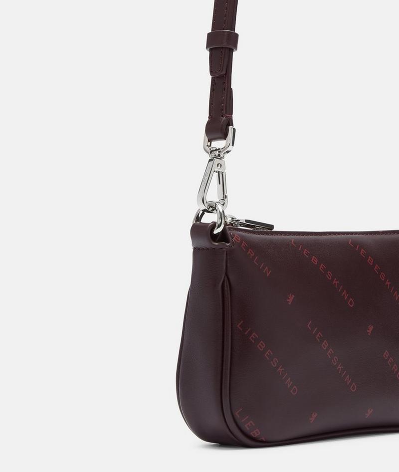 Liebeskind Monogram Crossbody Xs - Bordeaux