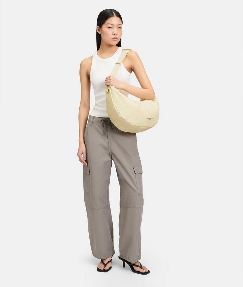 Liebeskind Nylon Moon Hobo M - Hellgelb