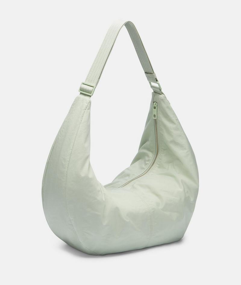 Liebeskind Nylon Moon Hobo L - Salbeigrün