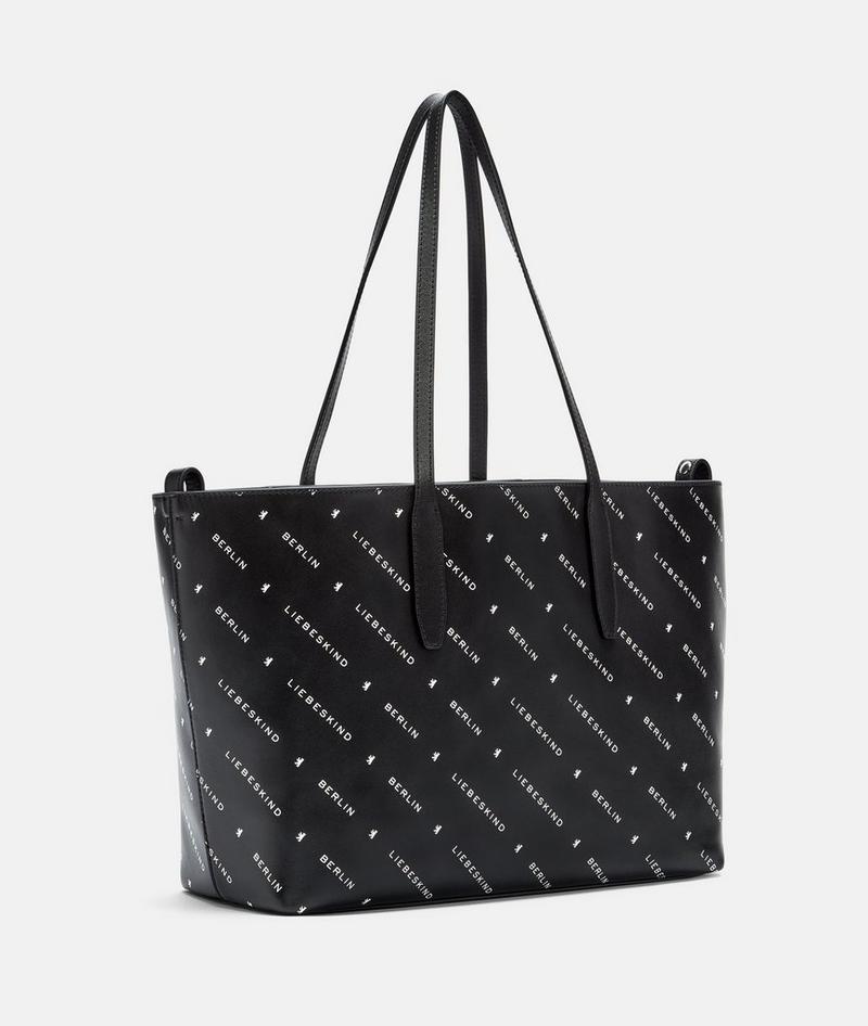 Liebeskind Monogram Shopper M - Schwarz