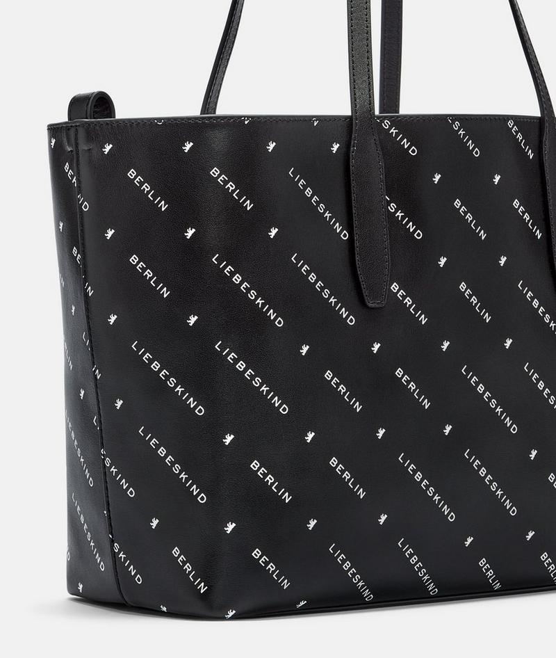 Liebeskind Monogram Shopper M - Schwarz