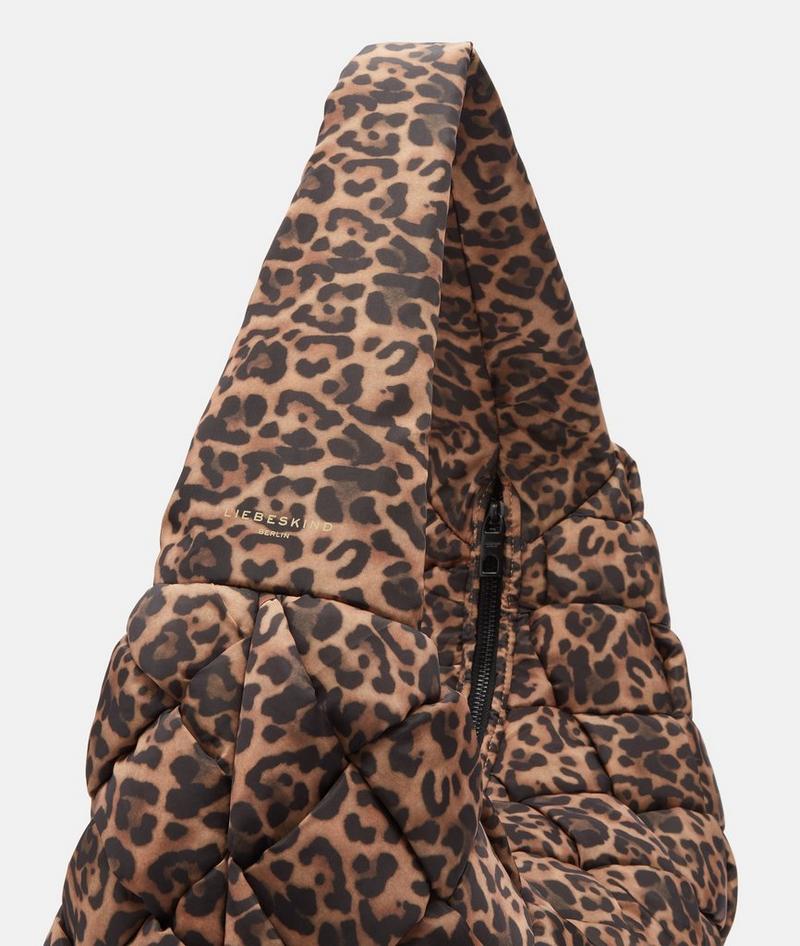 Liebeskind Nylon Bo Hobo L - Sandfarben