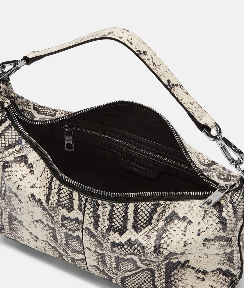 Liebeskind Snake Paris Hobo S - Steingrau